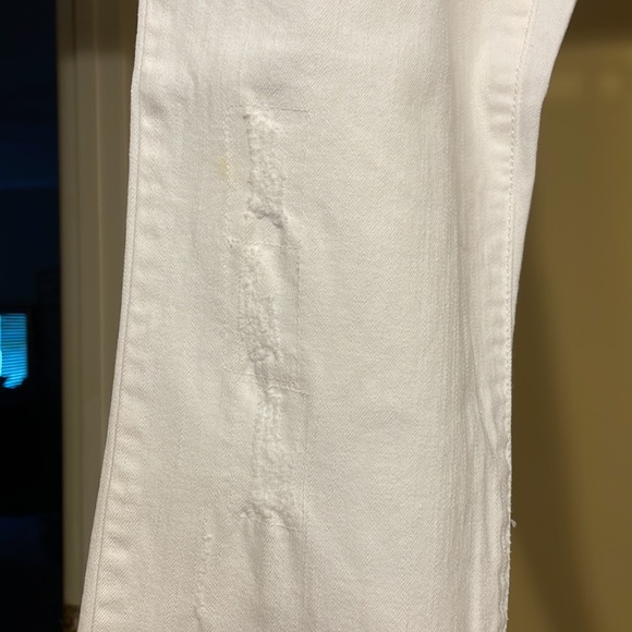 Michael Kors Distressed White Jeans size 10 - Picture 2 of 5
